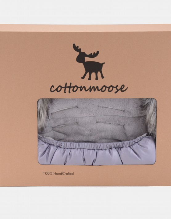 Cottonmoose Footmuff Mini Moose Grau - Grau