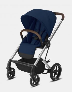 Cybex Balios S Lux Silver Frame - Navy Blue
