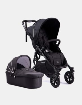Valco Baby Snap 4 Sport – 600D – Kombi-Kinderwagen – Set 2in1 – Coal Black