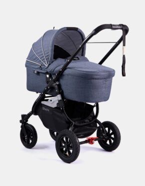 Valco Baby Snap 4 Sport – Tailor Made – Kombi-Kinderwagen – Set 2in1 – Denim