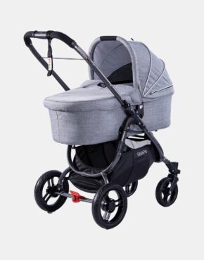 Valco Baby Snap 4 – Tailor Made – Kombi-Kinderwagen – Set 2in1 – Grey Marle