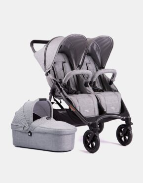 Valco Baby Snap Duo Sport – Tailor Made – Geschwisterwagen – Grey Marle