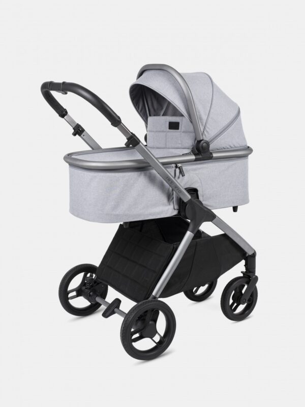 Insevio_Dolphin_Light_Grey_Carry_Cot