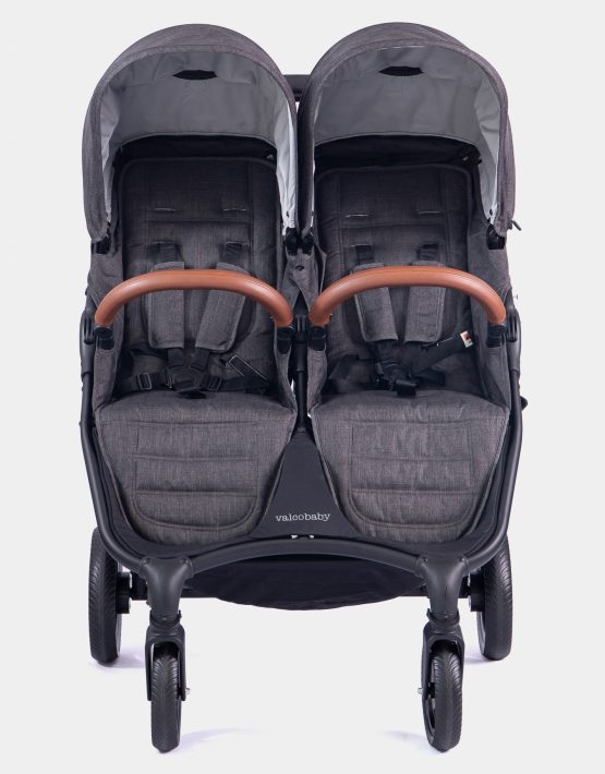 Valco Baby Snap Duo Trend Geschwisterwagen Charcoal 2in1
