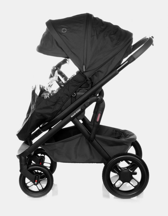 Maxi-Cosi Lila XP Plus Essential Black + Marble Babyschale + Marble Base 4in1