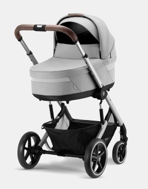 Cybex Balios S Lux 2.0 4in1 mit Cot S Lux, Aton B2 i-Size & Base One - Lava Grey