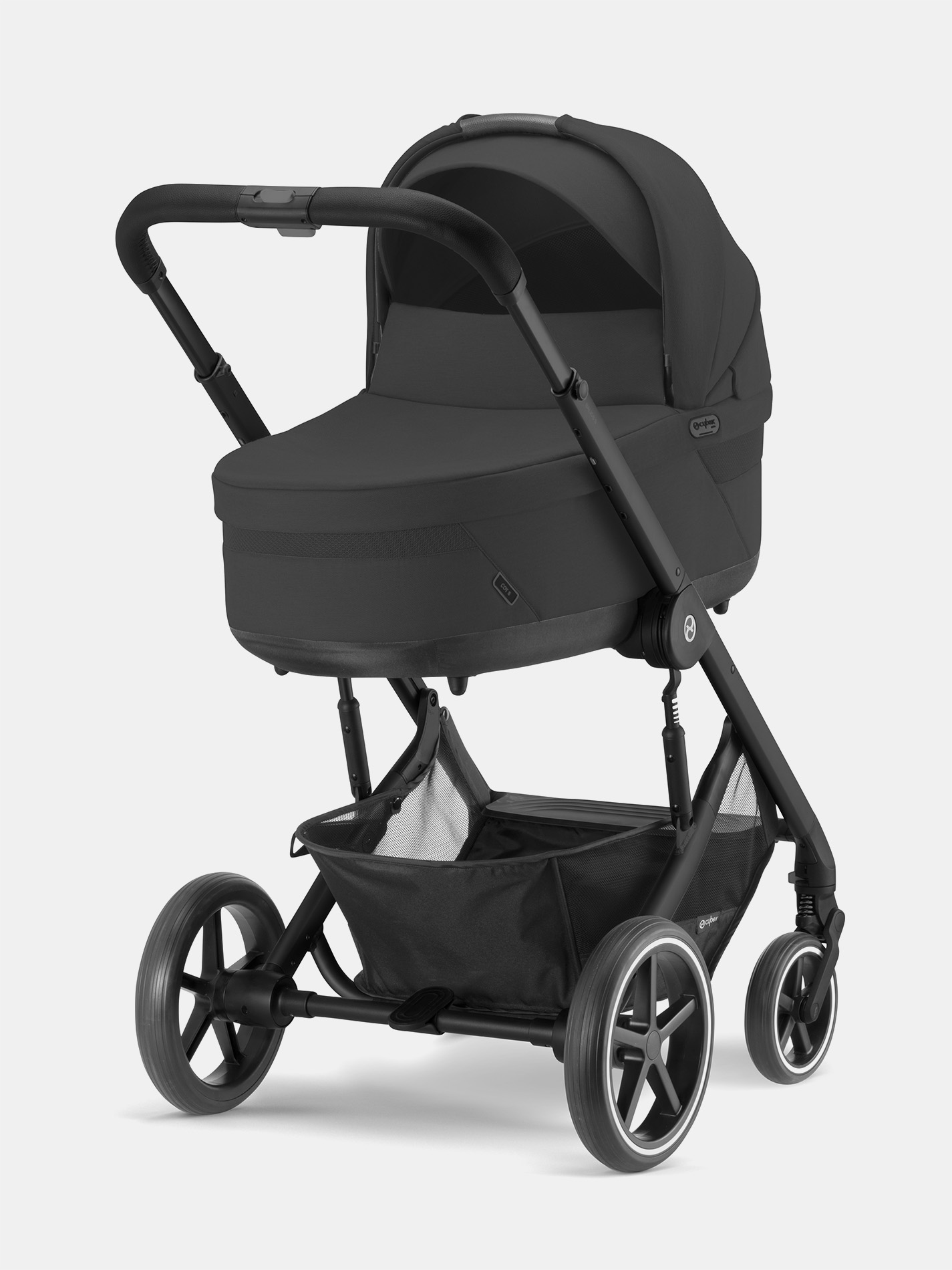 2in1 – Lux Moon Lux 2.0 Cot Cybex mit S Balios S Black