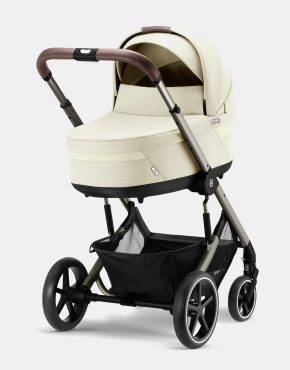 Cybex Balios S Lux 2.0 4in1 mit Cot S Lux, Aton B2 i-Size & Base One - Seashell Beige