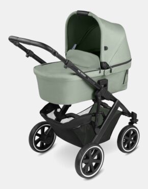 ABC Design Salsa 4 Air – Kombi-Kinderwagen – Set 3in1 inkl. Sportsitz, Babywanne und Babyschale ABC Design Tulip – Pine