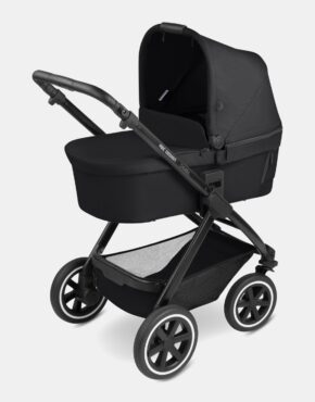 ABC Design Samba – Kombi-Kinderwagen – Set 3in1 – inkl. Sportsitz, Babywanne und Babyschale ABC Design Tulip – Ink – Kollektion 2024