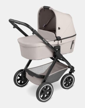 ABC Design Samba – Kombi-Kinderwagen – Set 3in1 – inkl. Sportsitz, Babywanne und Babyschale ABC Design Tulip – Powder – Kollektion 2024