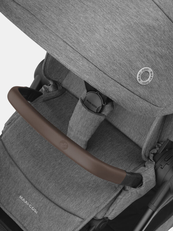 maxicosi stroller urban oxford grey selectgrey designdetails 3qr