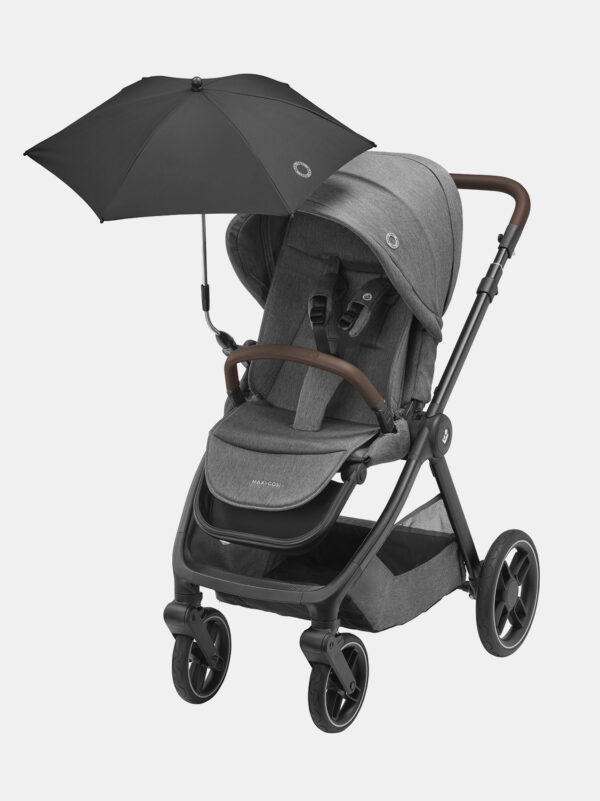 maxicosi stroller urban oxford grey selectgrey parasol 3qrt