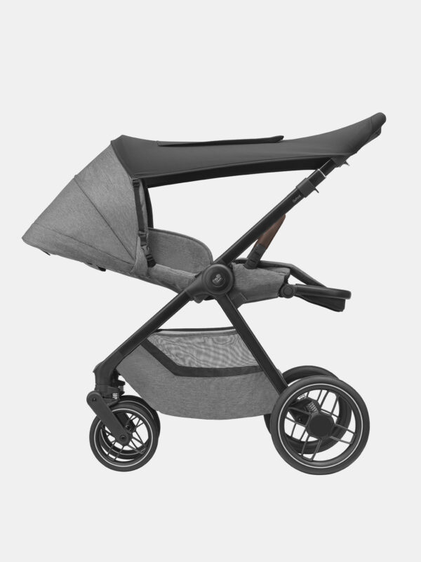 maxicosi stroller urban oxford grey selectgrey suncover 3qrt