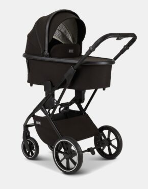 Maxi-Cosi Plaza Plus – Kombi-Kinderwagen – Set 4in1 inkl. Maxi-Cosi Pebble 360 Babyschale und FamilyFix 360 Base – Essential Black